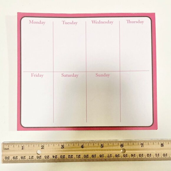 Weekly Notepad Planner - Picture 5 of 6